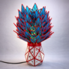 Lotus_lamp Lotus lamp (Blauw-rood-wit)